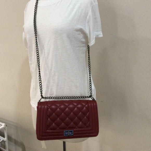 Quilted Red handbag - Picture 1 of 1